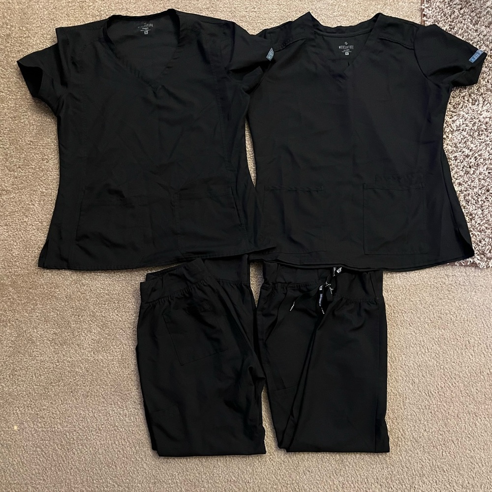 Black Med Couture scrubs